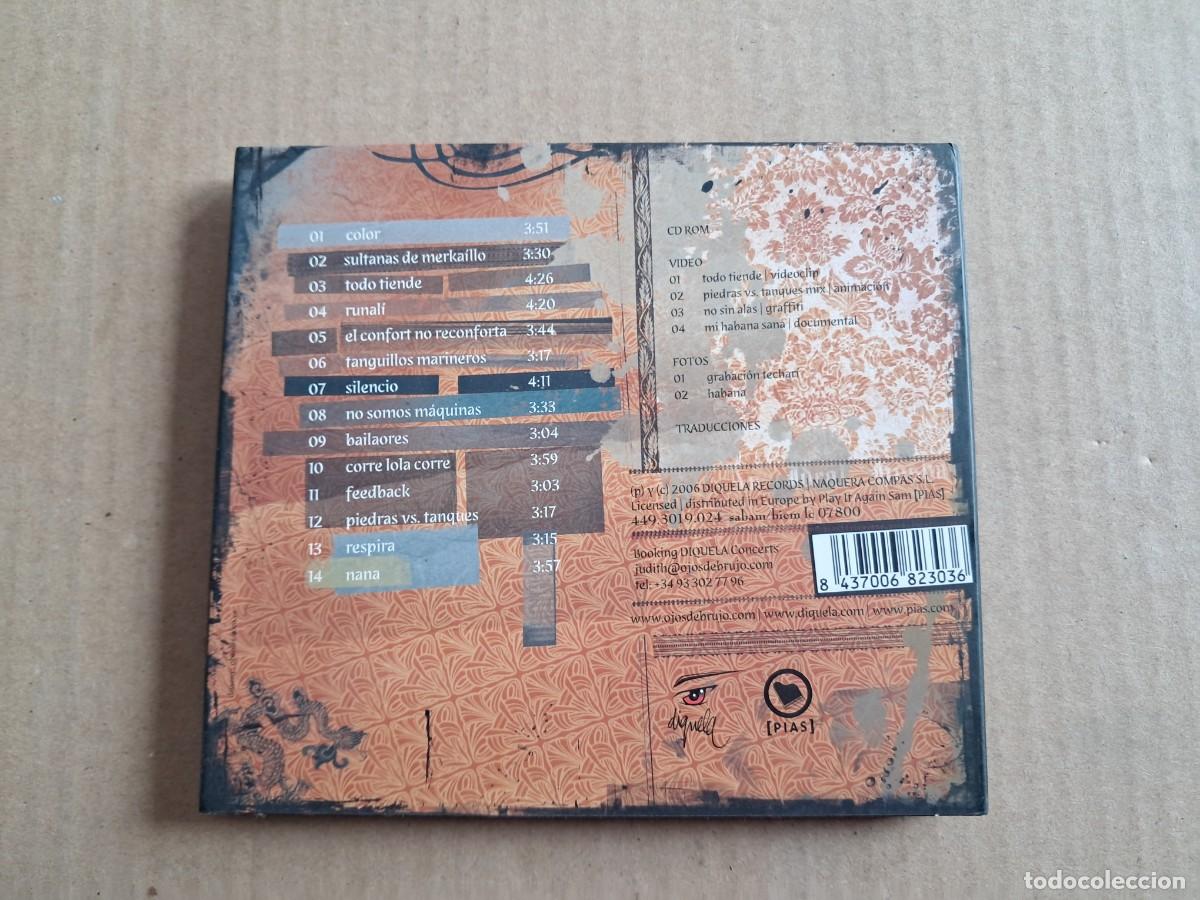 CDs de m&uacute;sica: OJOS DE BRUJO - TECHARI DOBLE CD DIGIPACK - Foto 4