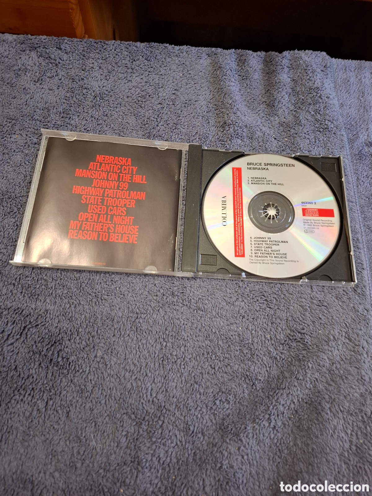 CDs de m&uacute;sica: CD11. Bruce Springsteen - Nebraska,1982, De 2&ordf; Mano. - Foto 2