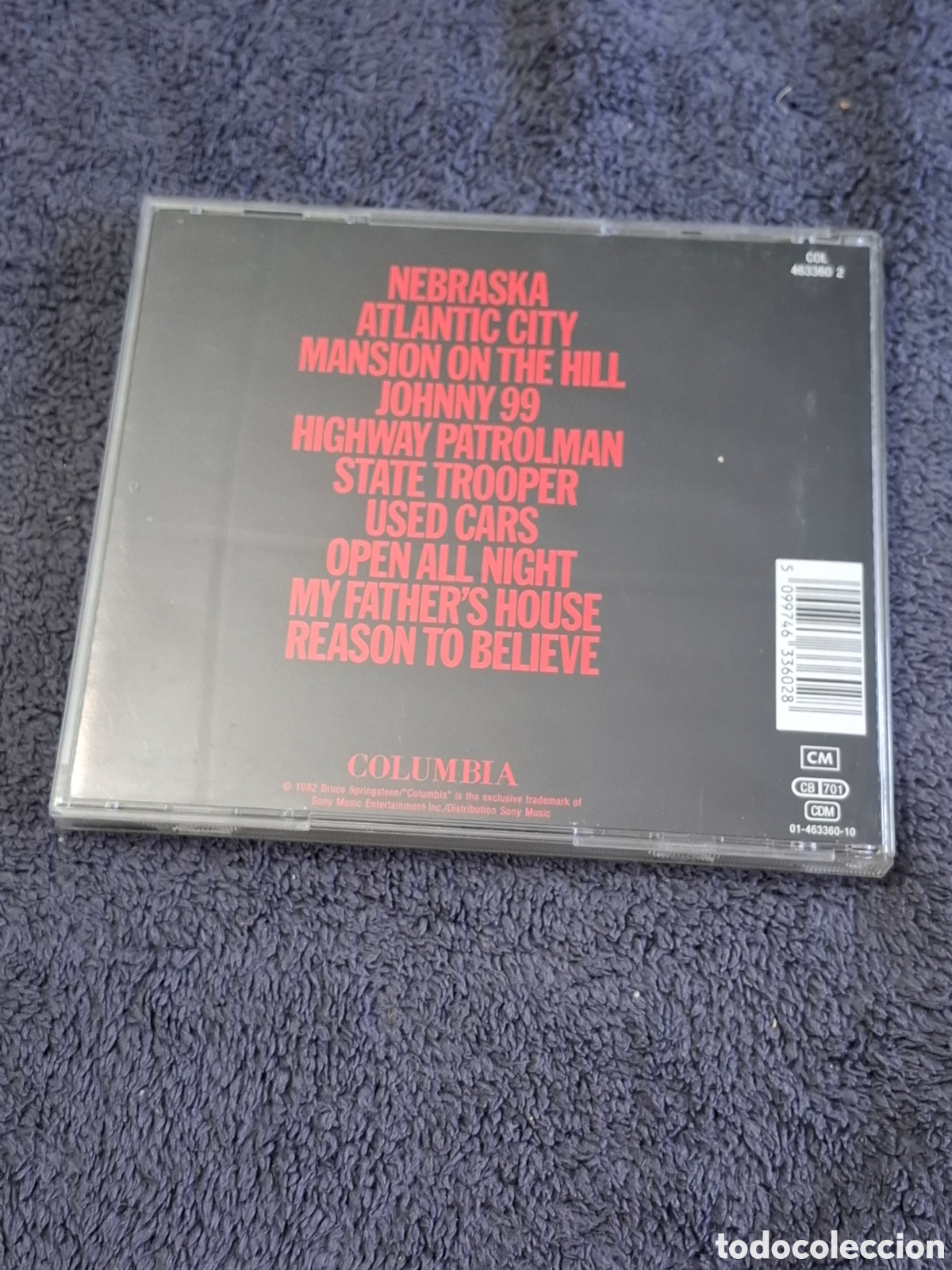 CDs de m&uacute;sica: CD11. Bruce Springsteen - Nebraska,1982, De 2&ordf; Mano. - Foto 3
