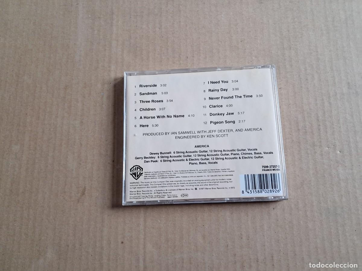 CDs de m&uacute;sica: AMERICA - AMERICA CD - Foto 3