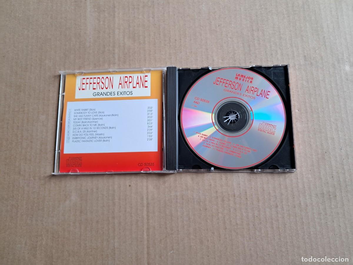 CDs de m&uacute;sica: JEFFERSON AIRPLANE - GRANDES EXITOS CD 1995 - Foto 2