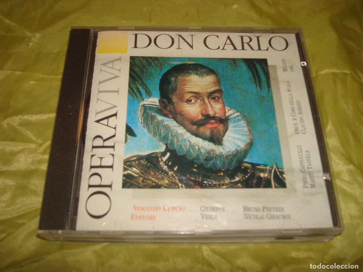 CDs de m&uacute;sica: VERDI. DON CARLO. CD . IMPECABLE - Foto 1
