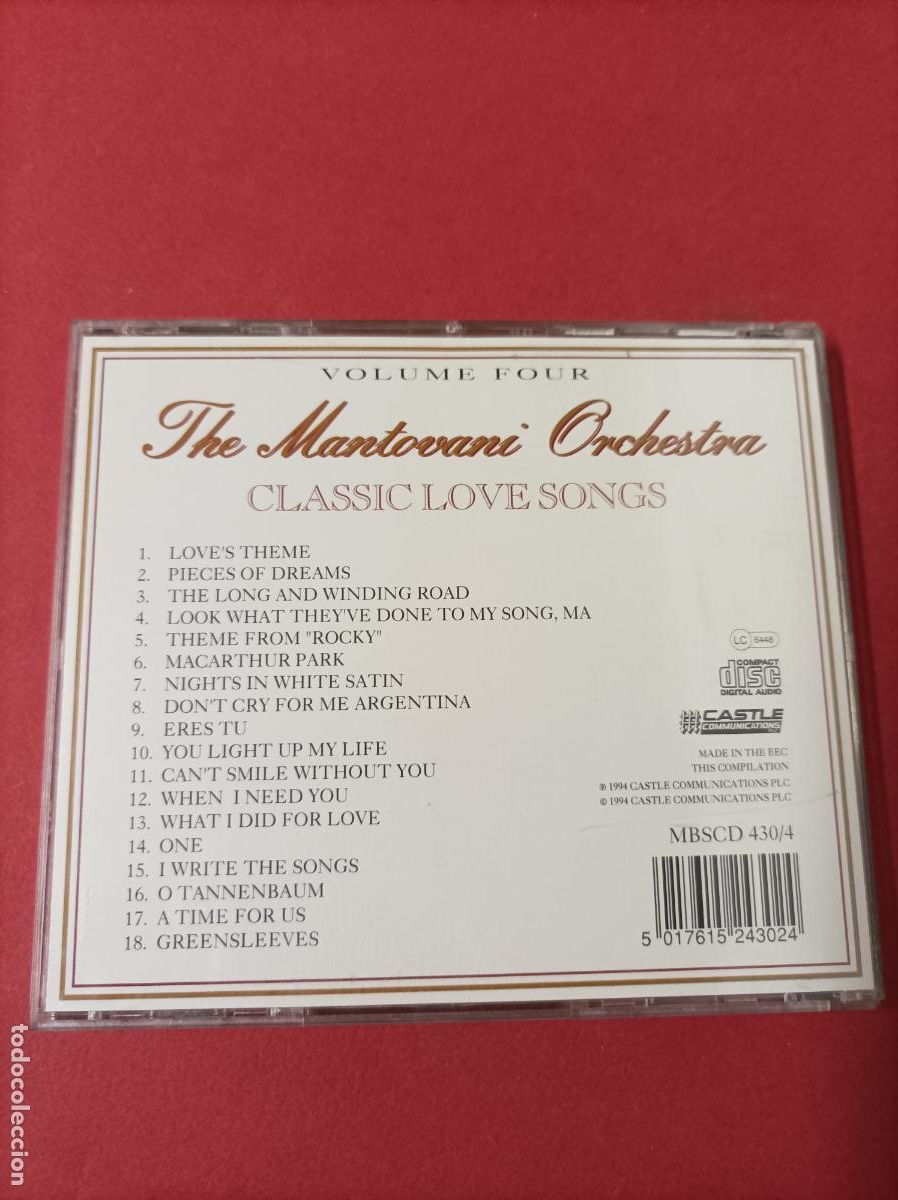 CDs de m&uacute;sica: COMPACT DISC THE MANTOVANI ORCHESTRA - Foto 4