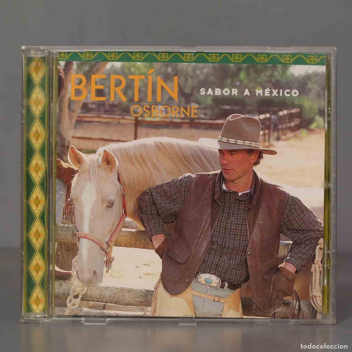 CDs de m&uacute;sica: CD. Bert&iacute;n Osborne &ndash; Sabor A M&eacute;xico - Foto 1
