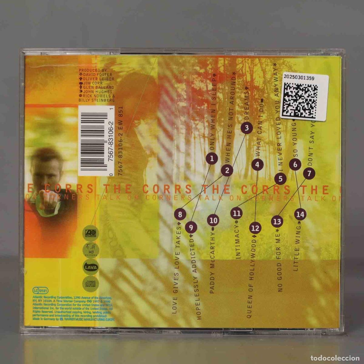 CDs de m&uacute;sica: CD. The Corrs &ndash; Talk On Corners - Foto 2