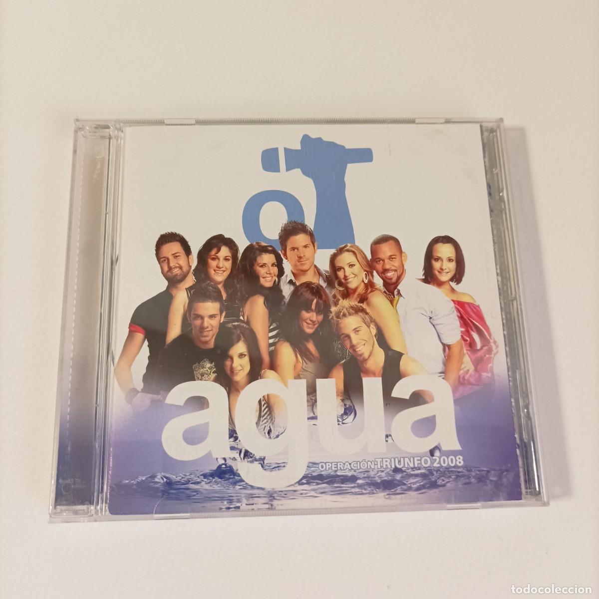 CDs de m&uacute;sica: CD Operaci&oacute;n Triunfo 2008. Agua. - Foto 1