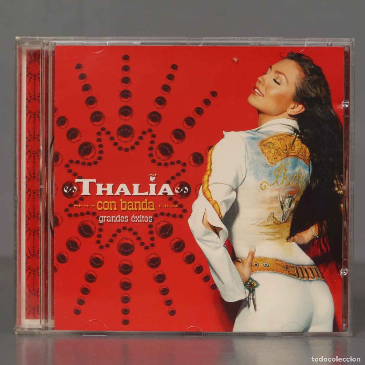 CDs de m&uacute;sica: CD. Thalia Con Banda &ndash; Grandes &Eacute;xitos - Foto 1
