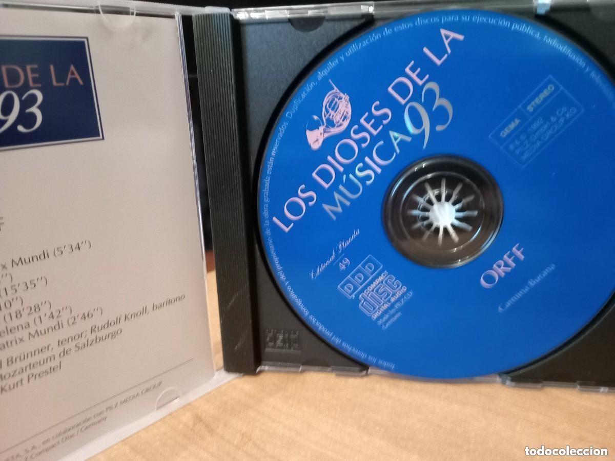 CDs de m&uacute;sica: CD: LOS DIOSES DE LA MUSICA 93 - CARL ORFF - Foto 2