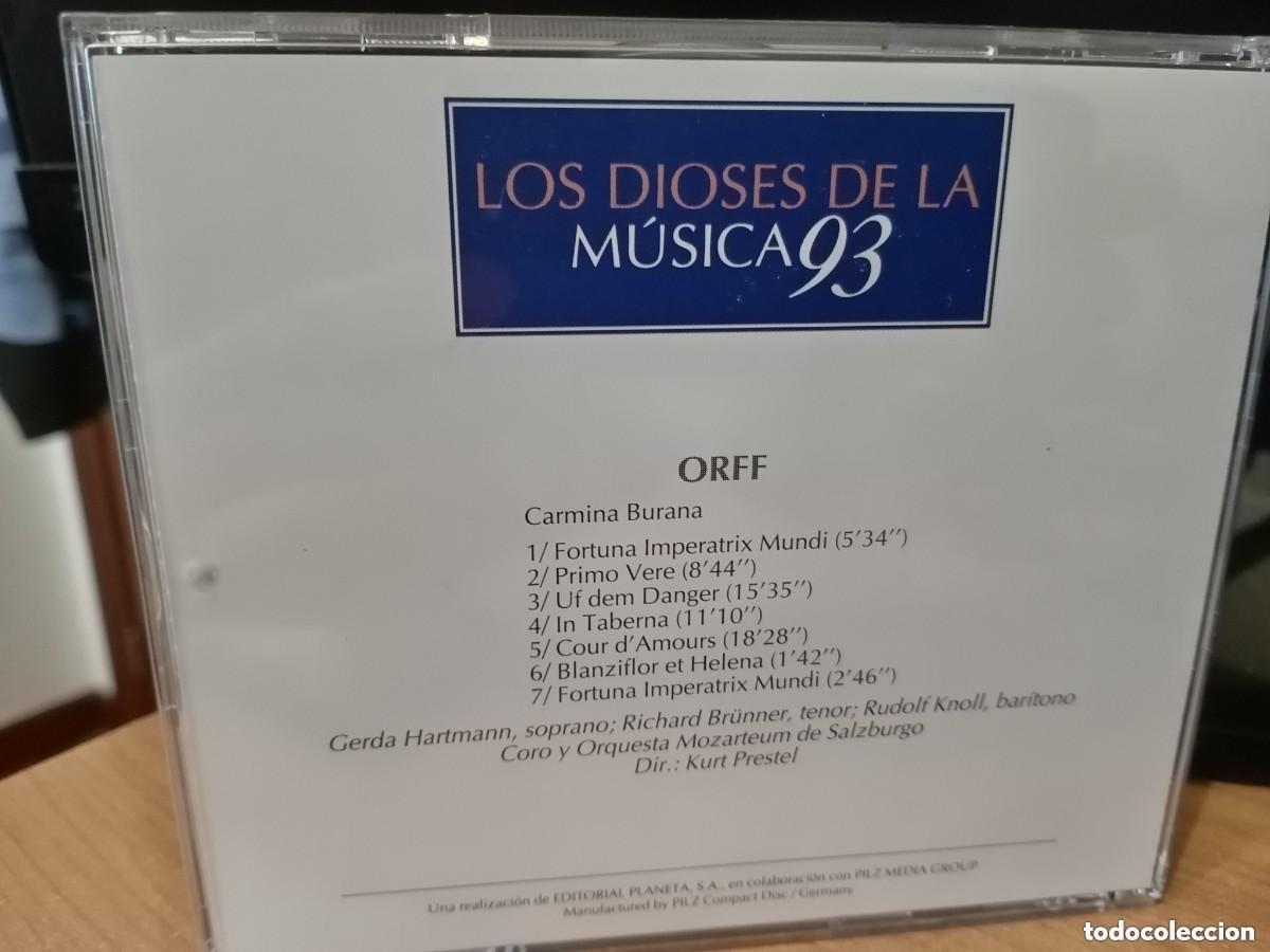CDs de m&uacute;sica: CD: LOS DIOSES DE LA MUSICA 93 - CARL ORFF - Foto 3