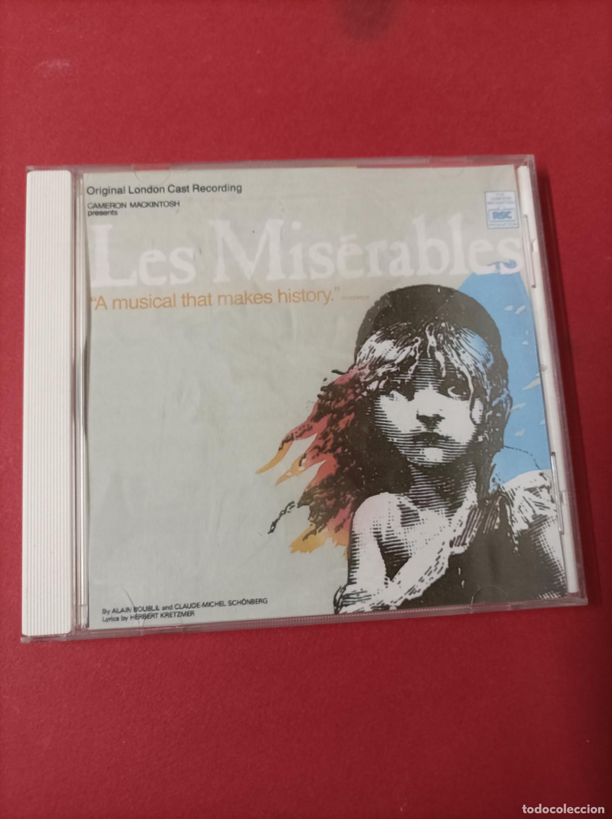 CDs de m&uacute;sica: COMPACT DISC LES MISERABLES - Foto 1