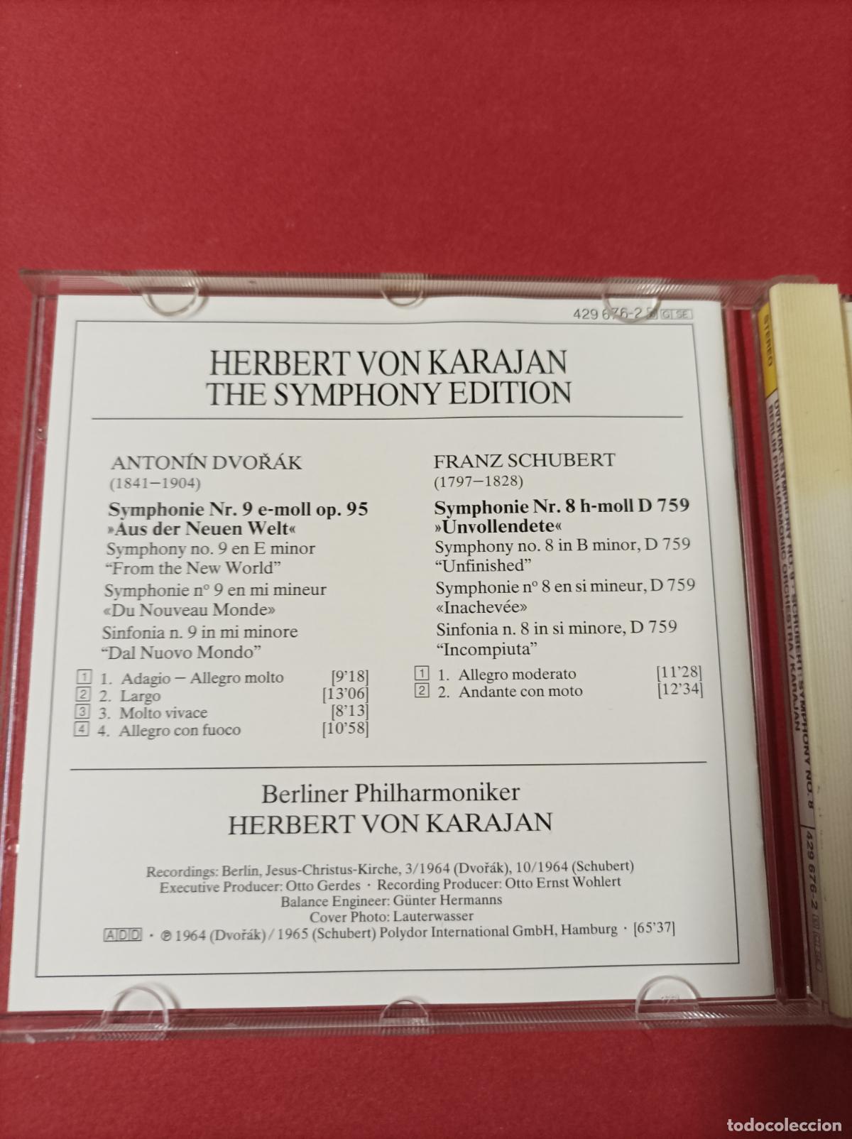 CDs de m&uacute;sica: COMPACT DISC BERLIN PHILHARMOIC ORCHESTRA KARAJAN - Foto 4