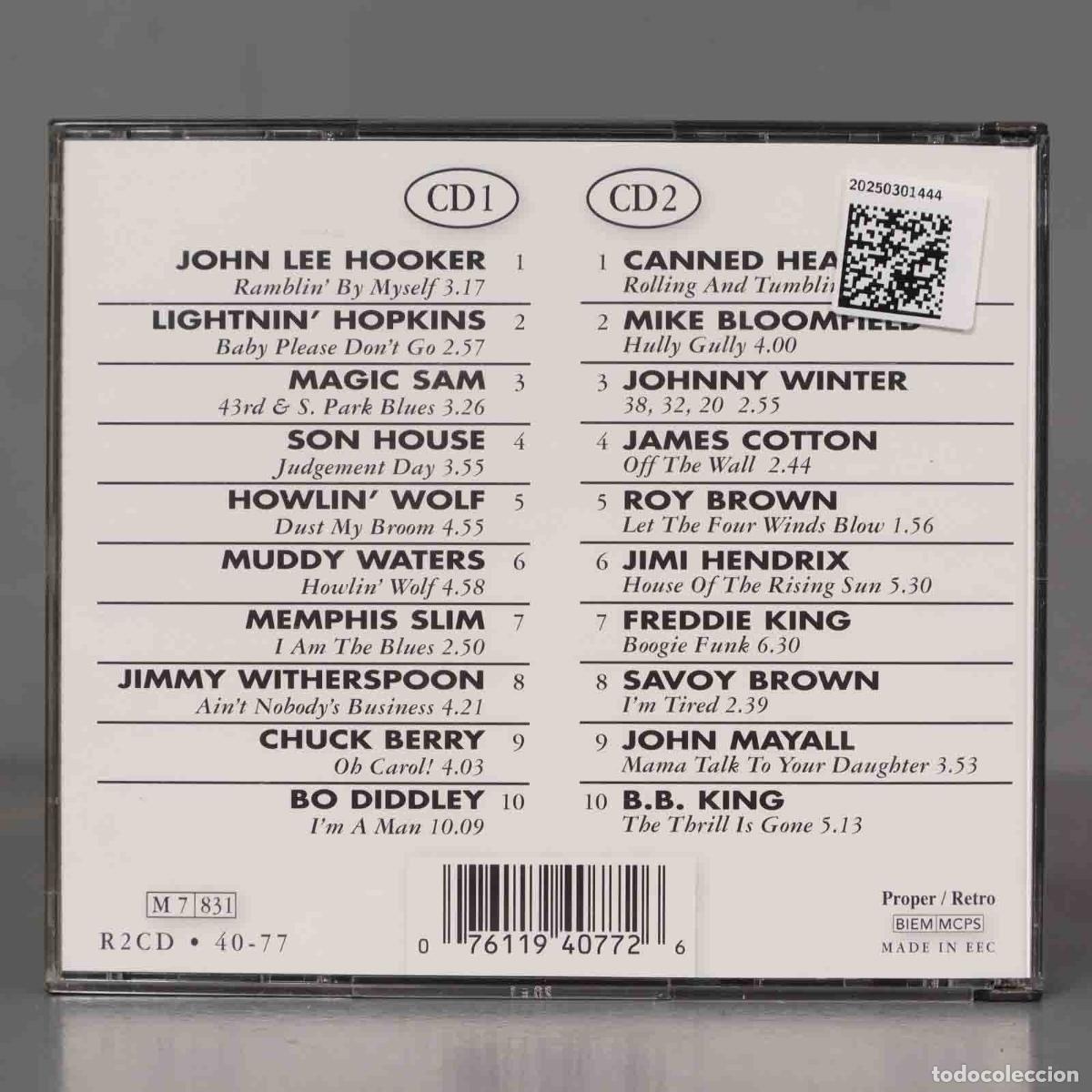 CDs de m&uacute;sica: CD. Modern Blues The Gold Collection - Foto 2