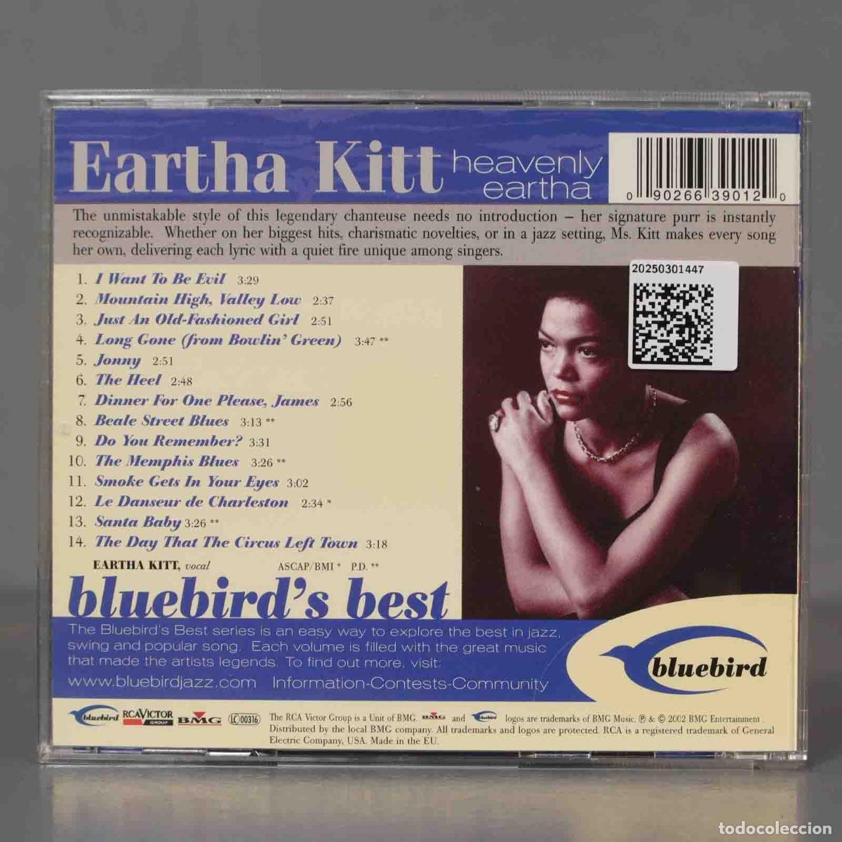 CDs de m&uacute;sica: CD. Eartha Kitt &ndash; Heavenly Eartha - Foto 2