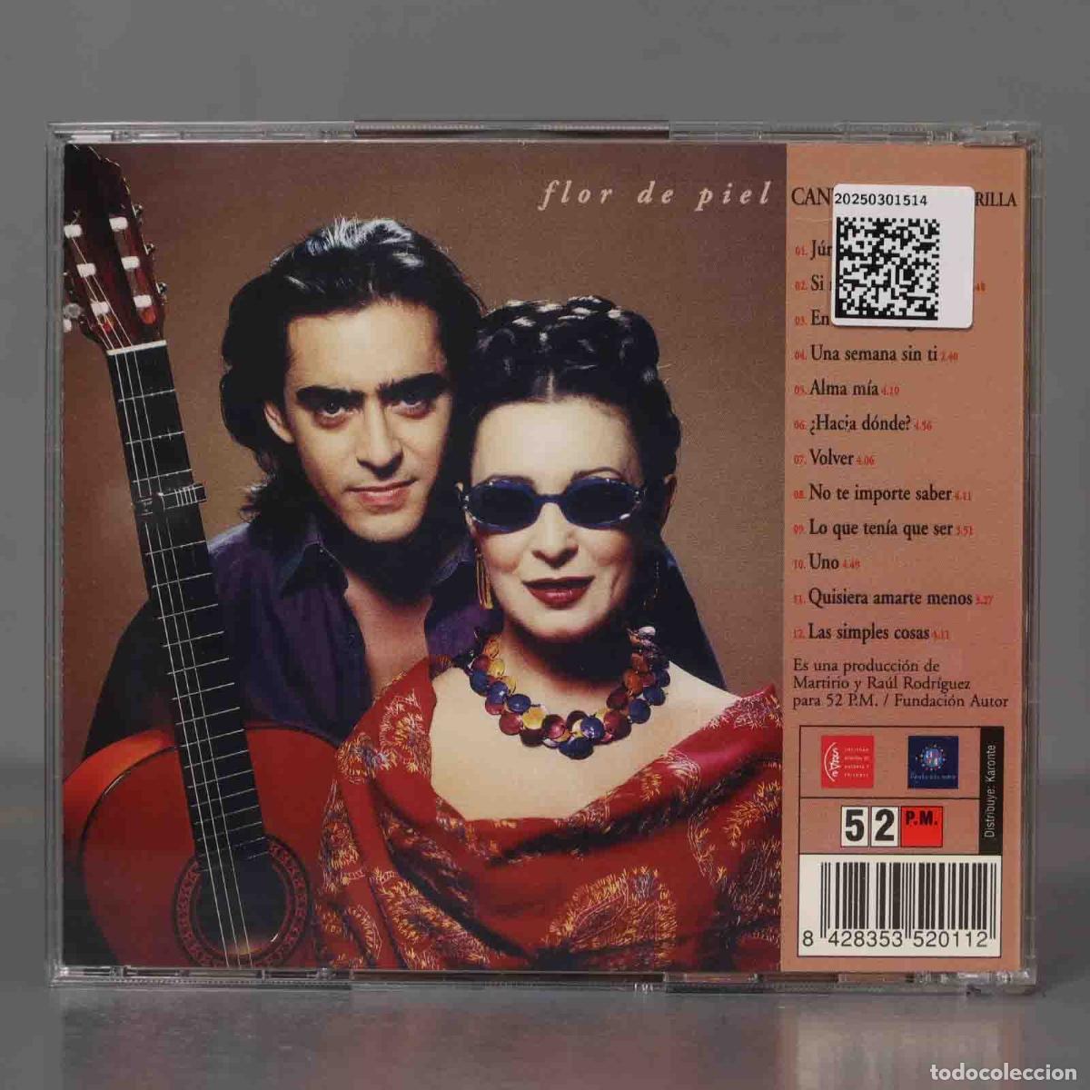 CDs de m&uacute;sica: CD. Martirio &ndash; Flor De Piel - Foto 2