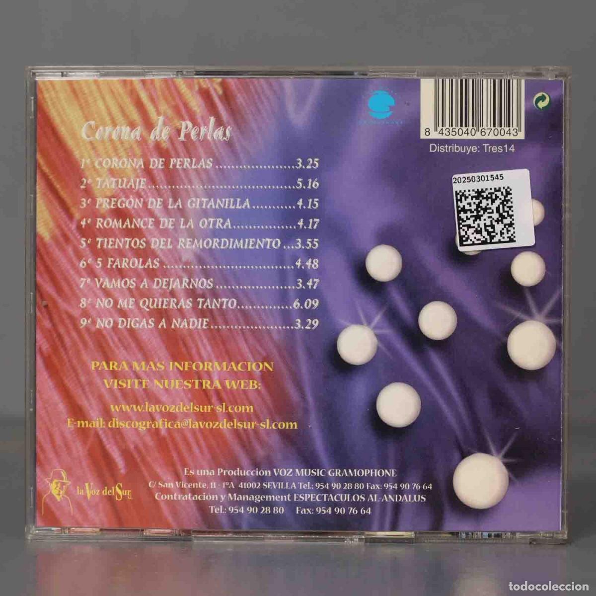 CDs de m&uacute;sica: CD. Pasi&oacute;n Vega &ndash; Corona De Perlas - Foto 2