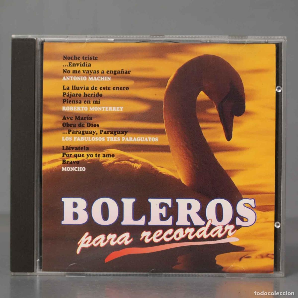 CDs de m&uacute;sica: CD. BOLEROS PARA RECORDAR - Foto 1