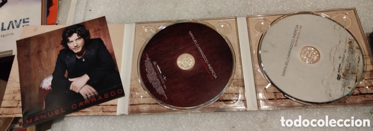 CDs de m&uacute;sica: Manuel Carrasco - inercia. Cd + Dvd - Foto 2