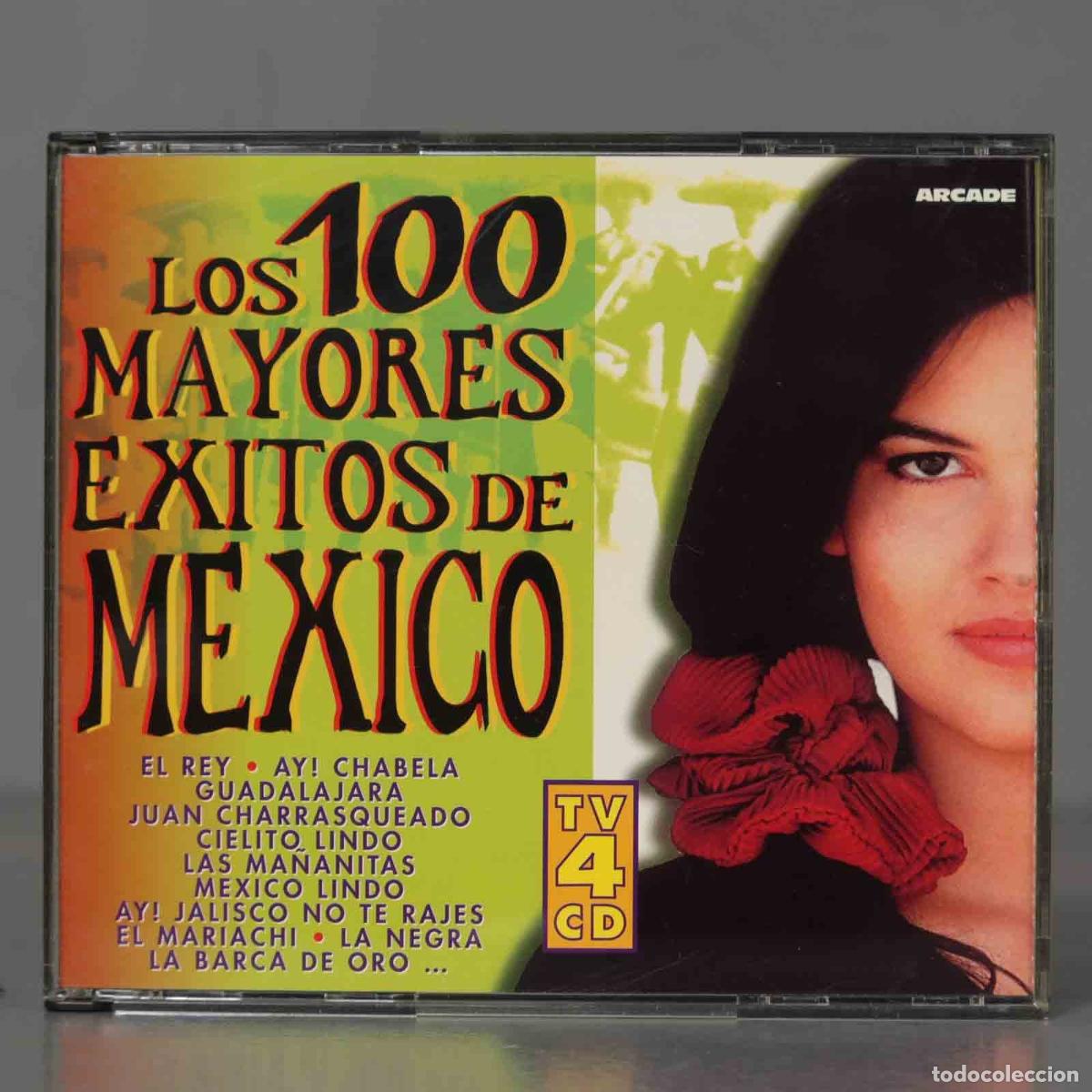 CDs de m&uacute;sica: CD. LOS 100 MAYORES EXITOS DE MEXICO - Foto 1