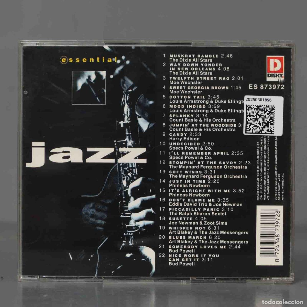 CDs de m&uacute;sica: CD. Various &ndash; Essential Jazz - Foto 2