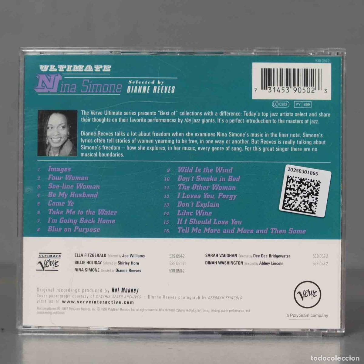 CDs de m&uacute;sica: CD. Nina Simone &ndash; Ultimate Nina Simone - Foto 2