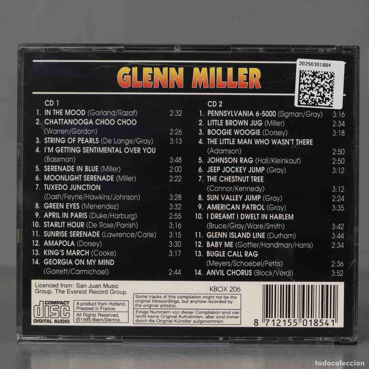 CDs de m&uacute;sica: CD. Glenn Miller - Glenn Miller - Foto 2