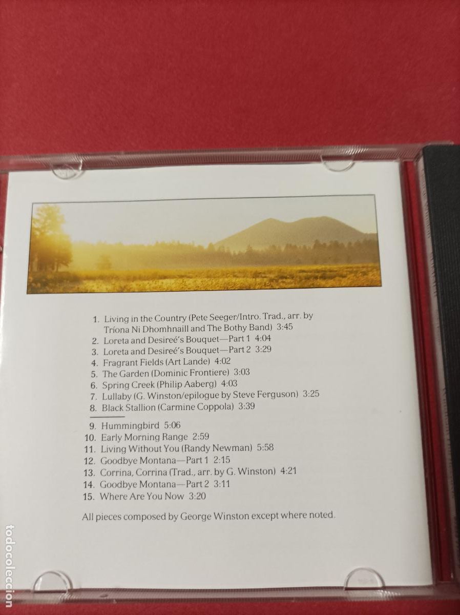 CDs de m&uacute;sica: COMPACT DISC GEORGE WINSTON SUMMER - Foto 3
