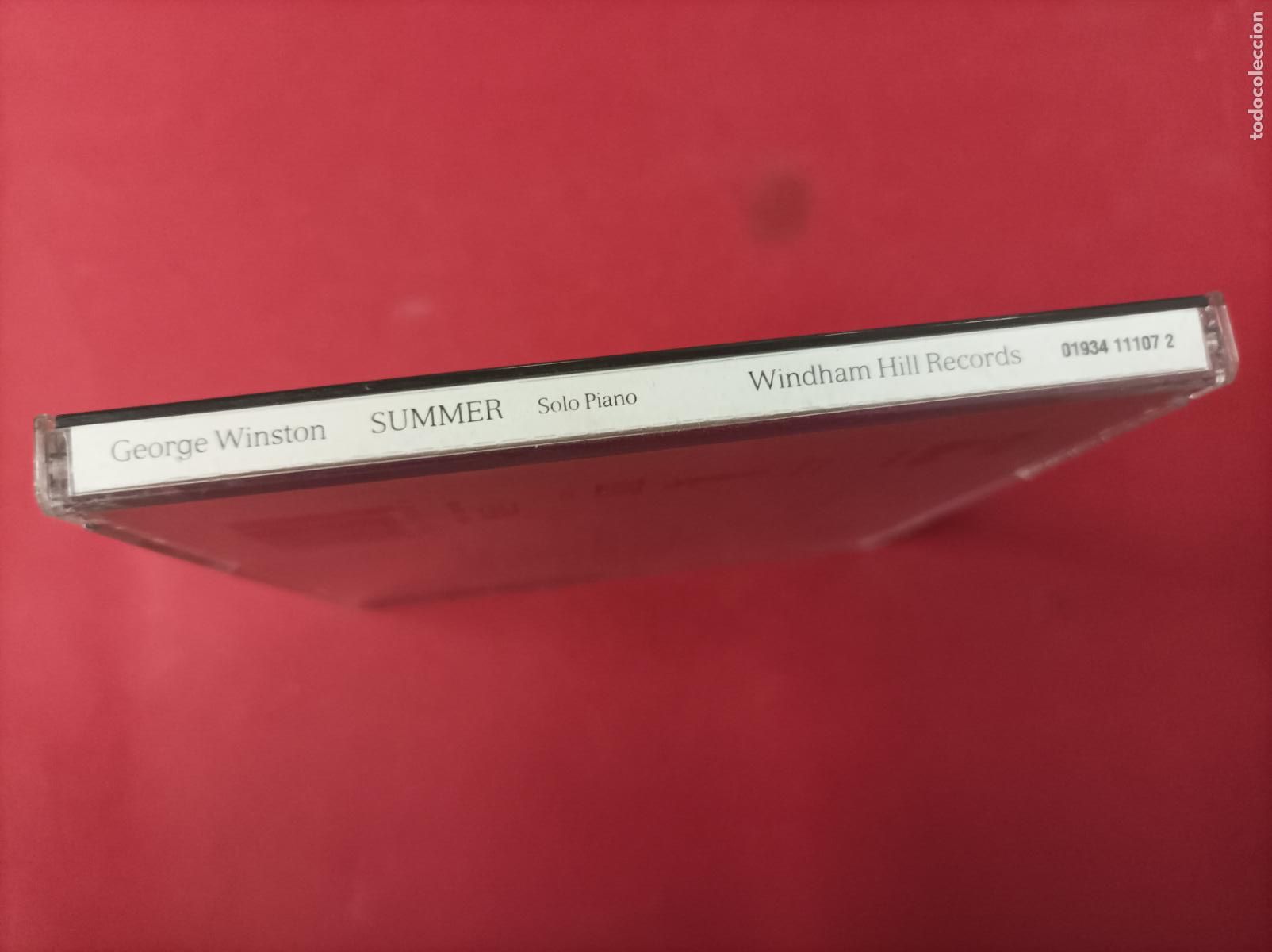 CDs de m&uacute;sica: COMPACT DISC GEORGE WINSTON SUMMER - Foto 5