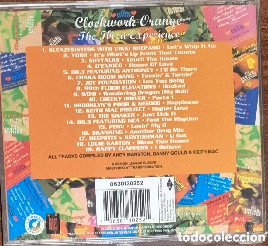 CDs de m&uacute;sica: CD - CLOCKWORK ORANGE: THE IBIZA EXPERIENCE - Foto 2