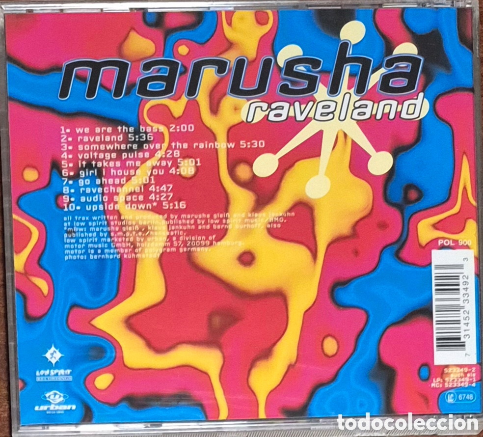 CDs de m&uacute;sica: CD - MARUSHA - RAVELAND - Foto 2
