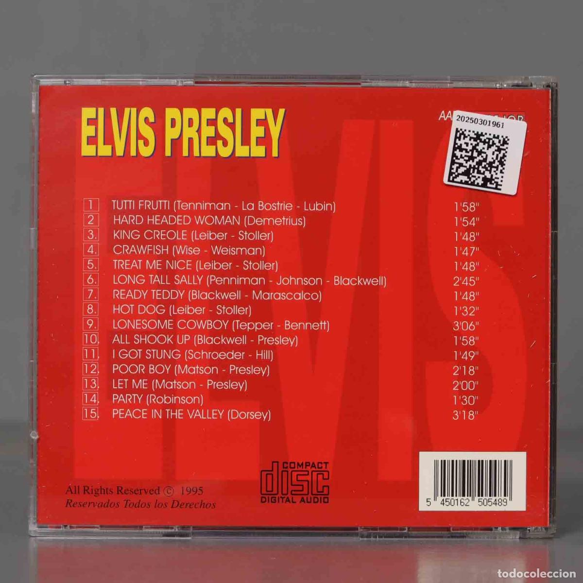 CDs de m&uacute;sica: CD. Elvis Presley &ndash; Tutti Frutti - Foto 2