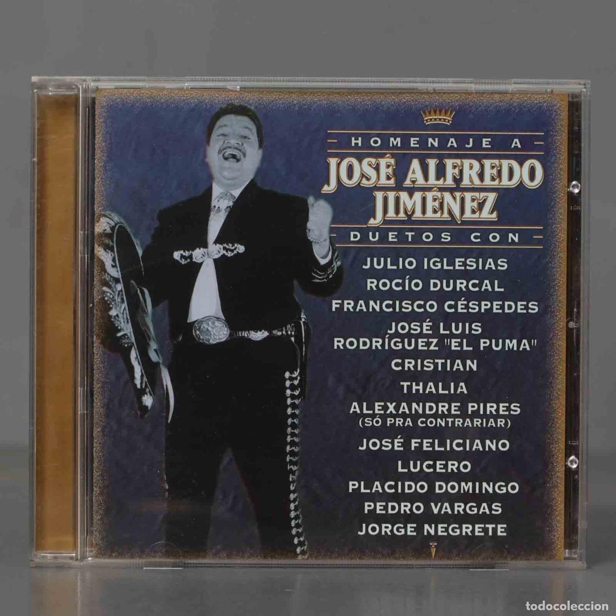 CDs de m&uacute;sica: CD. HOMENAJE A ALFREDO JIMENEZ - Foto 1