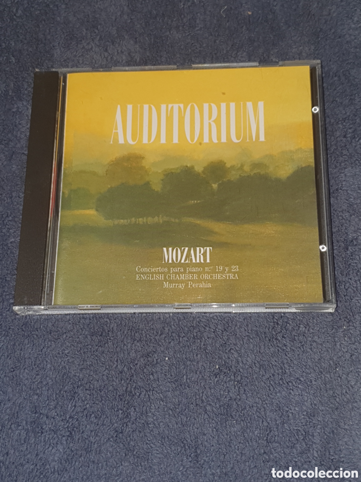 CDs de M&uacute;sica: 12,CD. Auditorum 13, Mozart, Conciertos Para Piano N&deg;. 19 Y 23, Perahia.