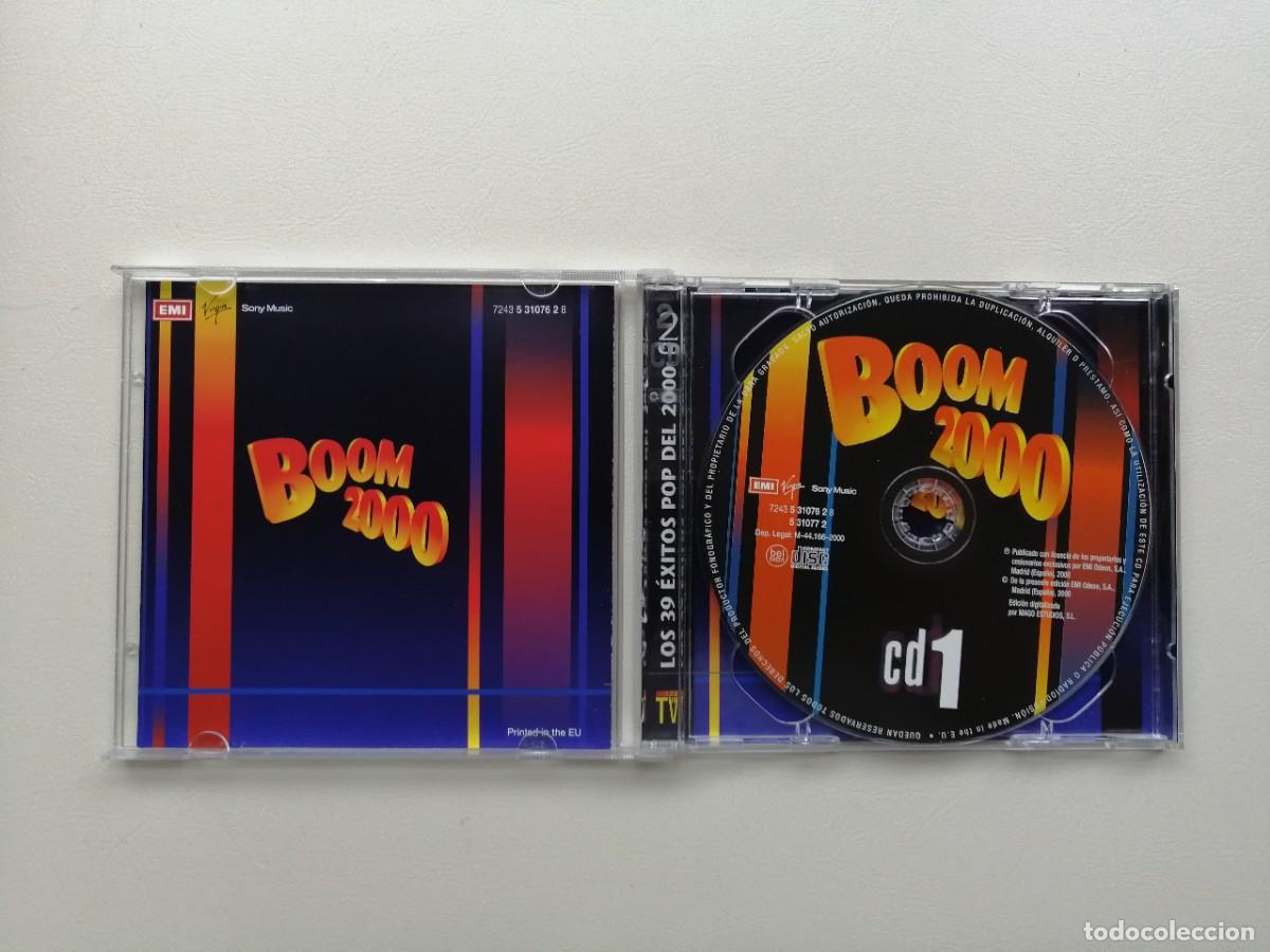 CDs de m&uacute;sica: BOOM 2000 &ndash; LOS 39 EXITOS POP DEL 2000 - 2 CDS 2000 - Foto 3