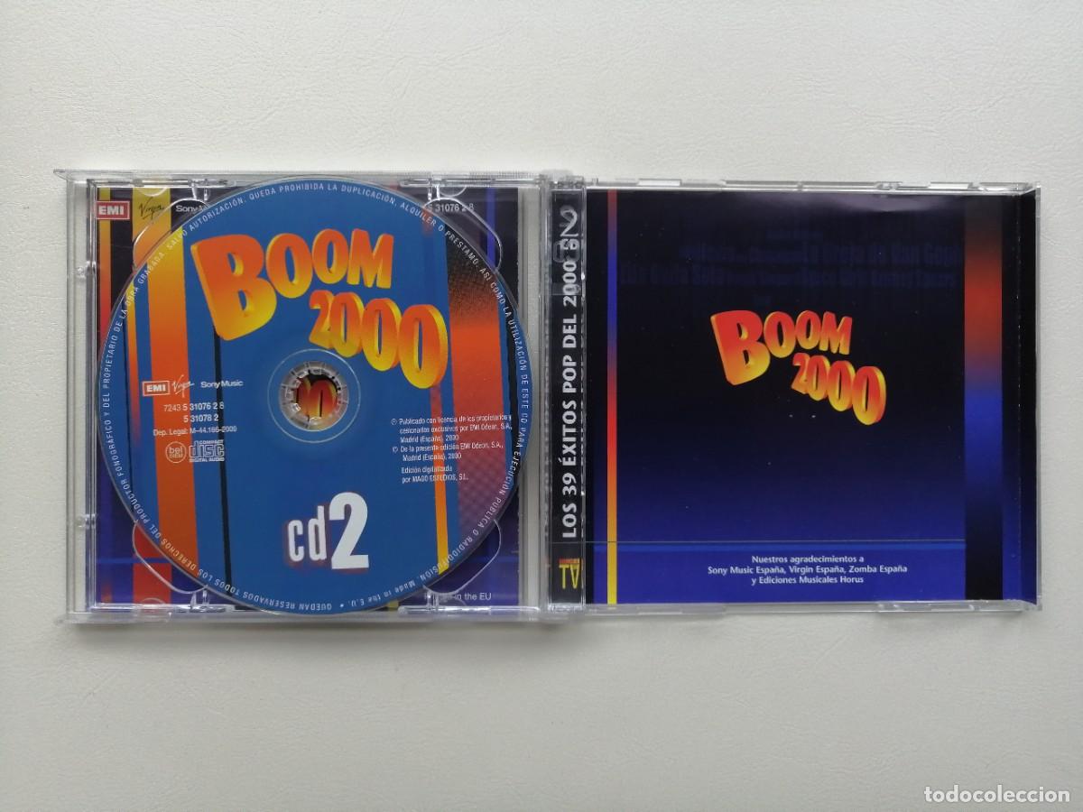 CDs de m&uacute;sica: BOOM 2000 &ndash; LOS 39 EXITOS POP DEL 2000 - 2 CDS 2000 - Foto 4