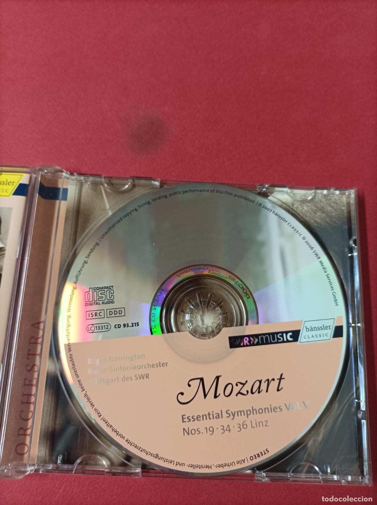 CDs de m&uacute;sica: COMPACT DISC CD MOZART ESSENTIAL SYMPHONIES - Foto 2