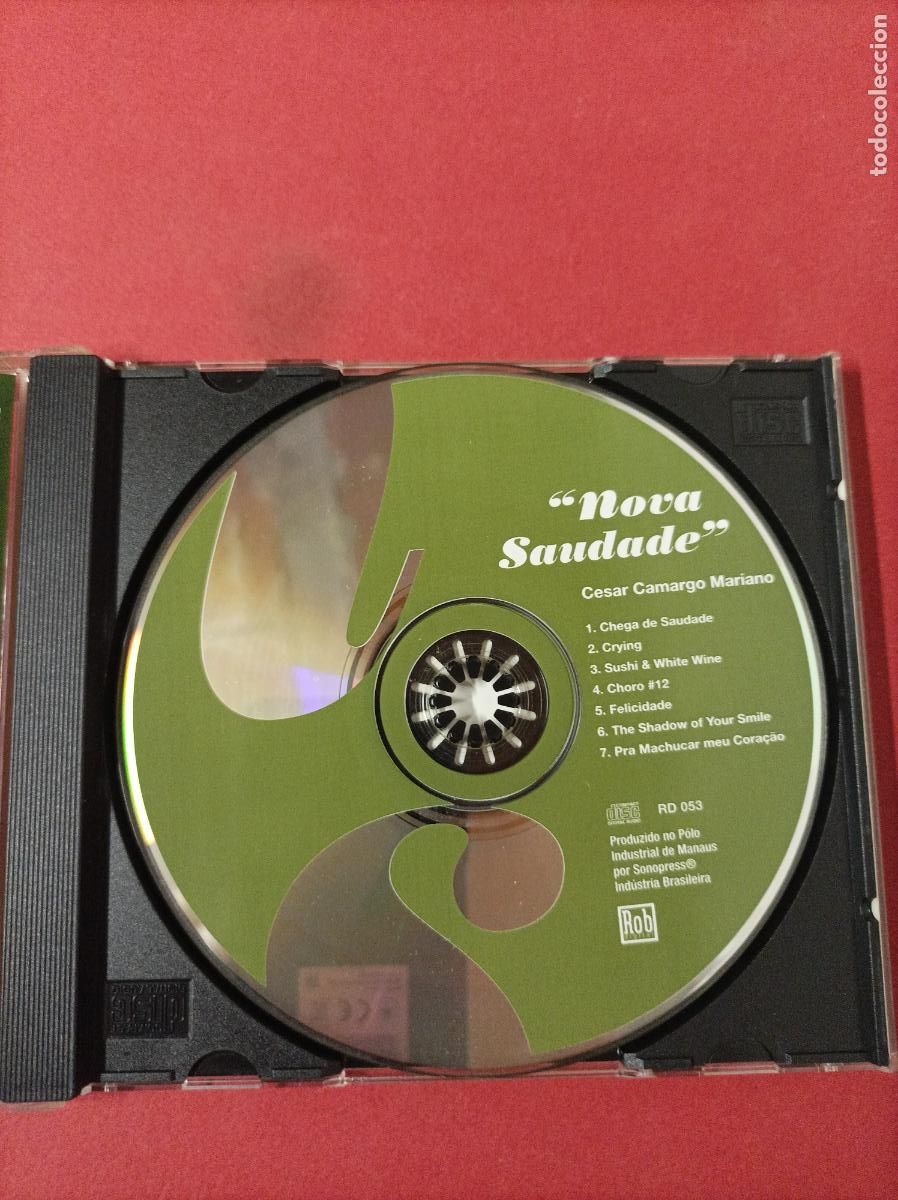 CDs de m&uacute;sica: COMPACT DISC CD CESAR CAMANGO MARIANO NOVA SAUDADE - Foto 2