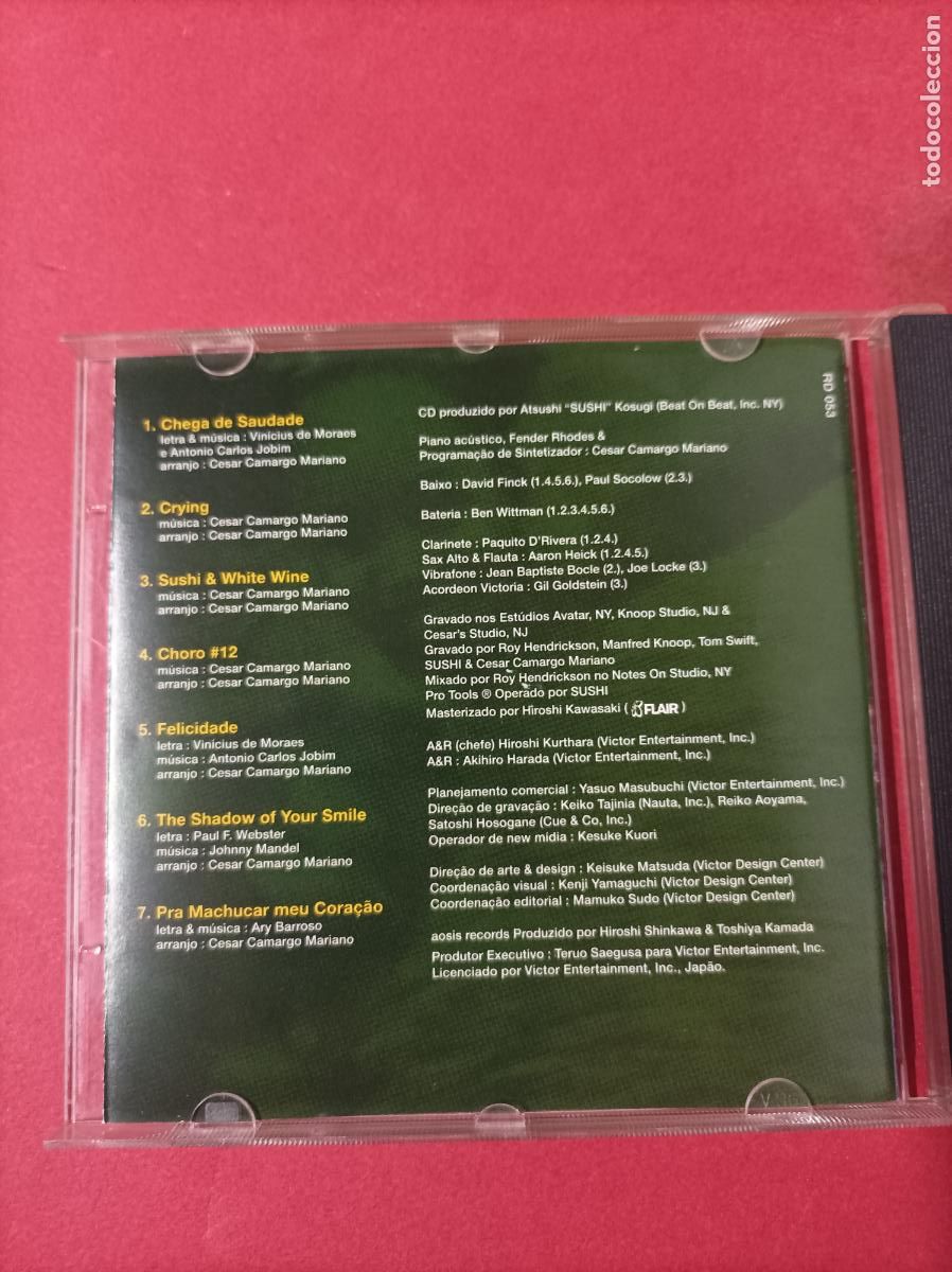 CDs de m&uacute;sica: COMPACT DISC CD CESAR CAMANGO MARIANO NOVA SAUDADE - Foto 3