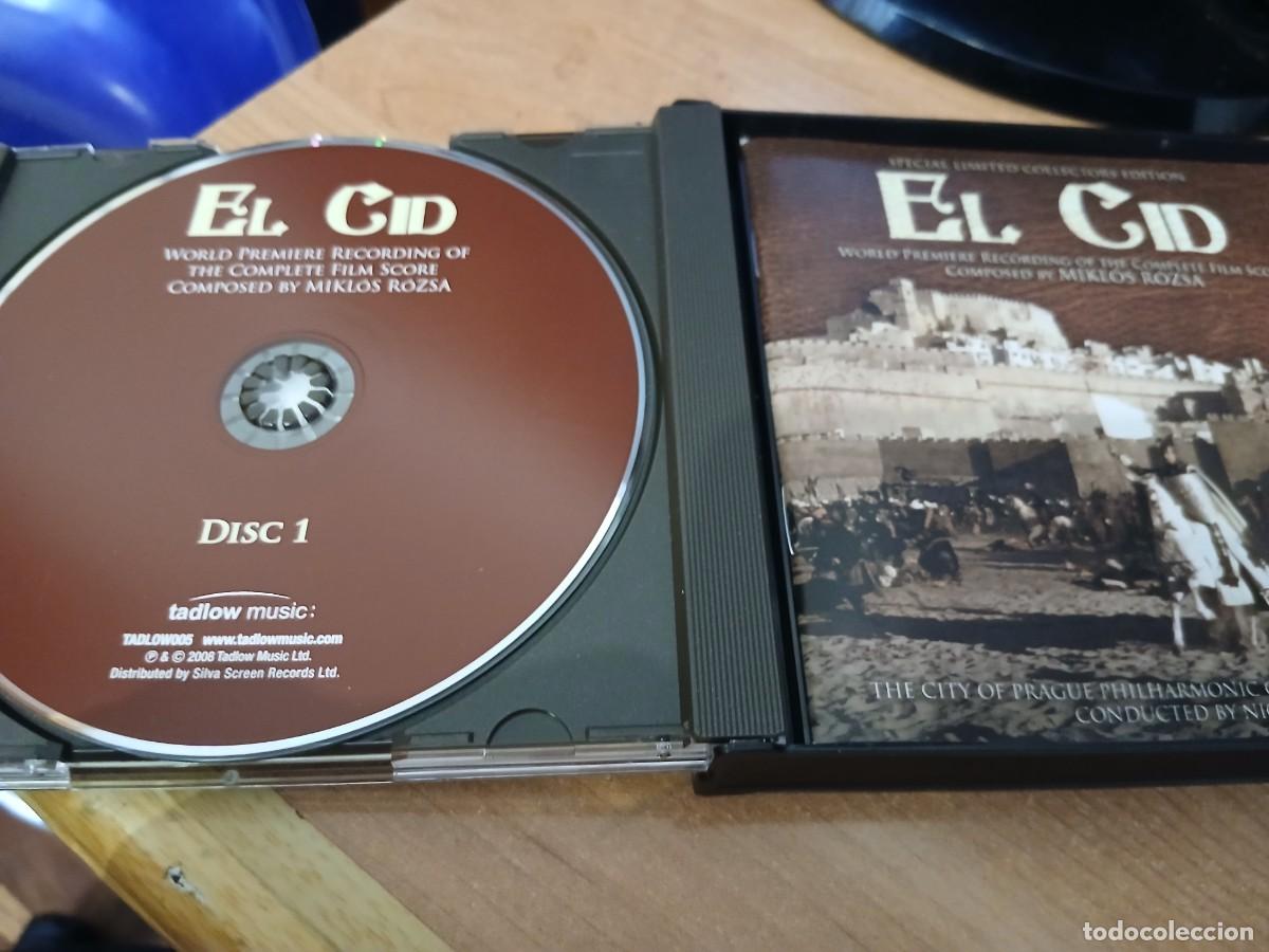 CDs de m&uacute;sica: CD SOUNDTRACK: EL CID - BOX - 3 CD - Foto 2