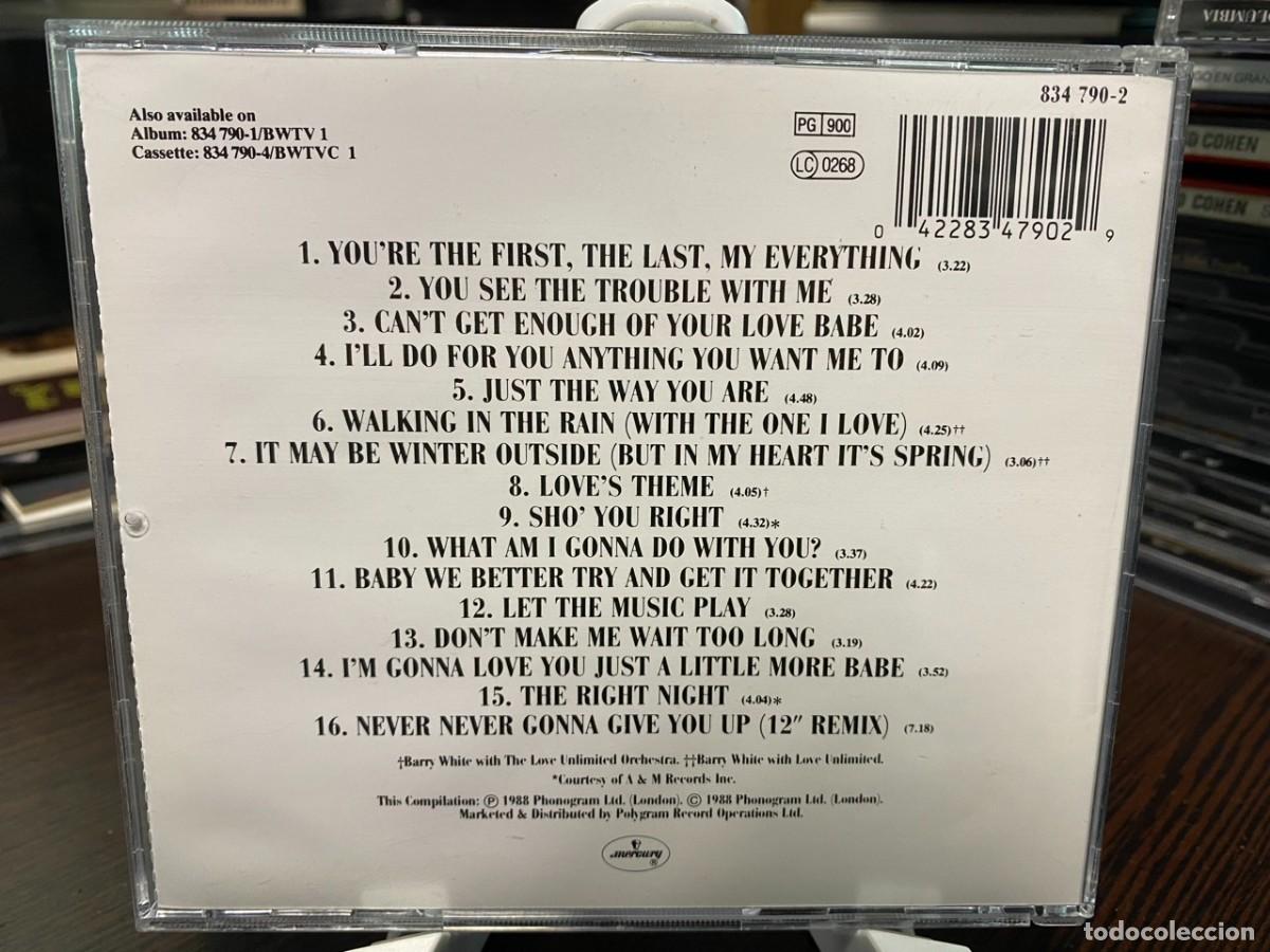 CDs de m&uacute;sica: Barry White - The Collection (CD, Comp) - Foto 2