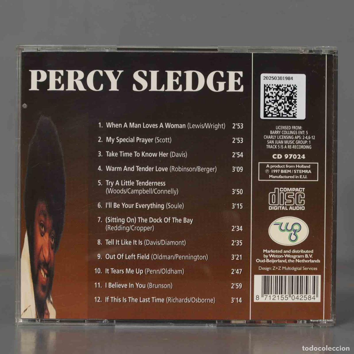 CDs de m&uacute;sica: CD. Percy Sledge &ndash; Percy Sledge - Foto 2