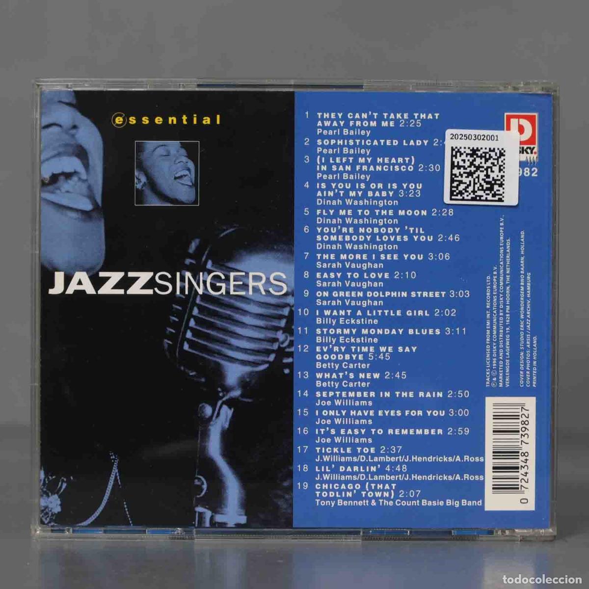CDs de m&uacute;sica: CD. Various &ndash; Essential Jazz Singers - Foto 2