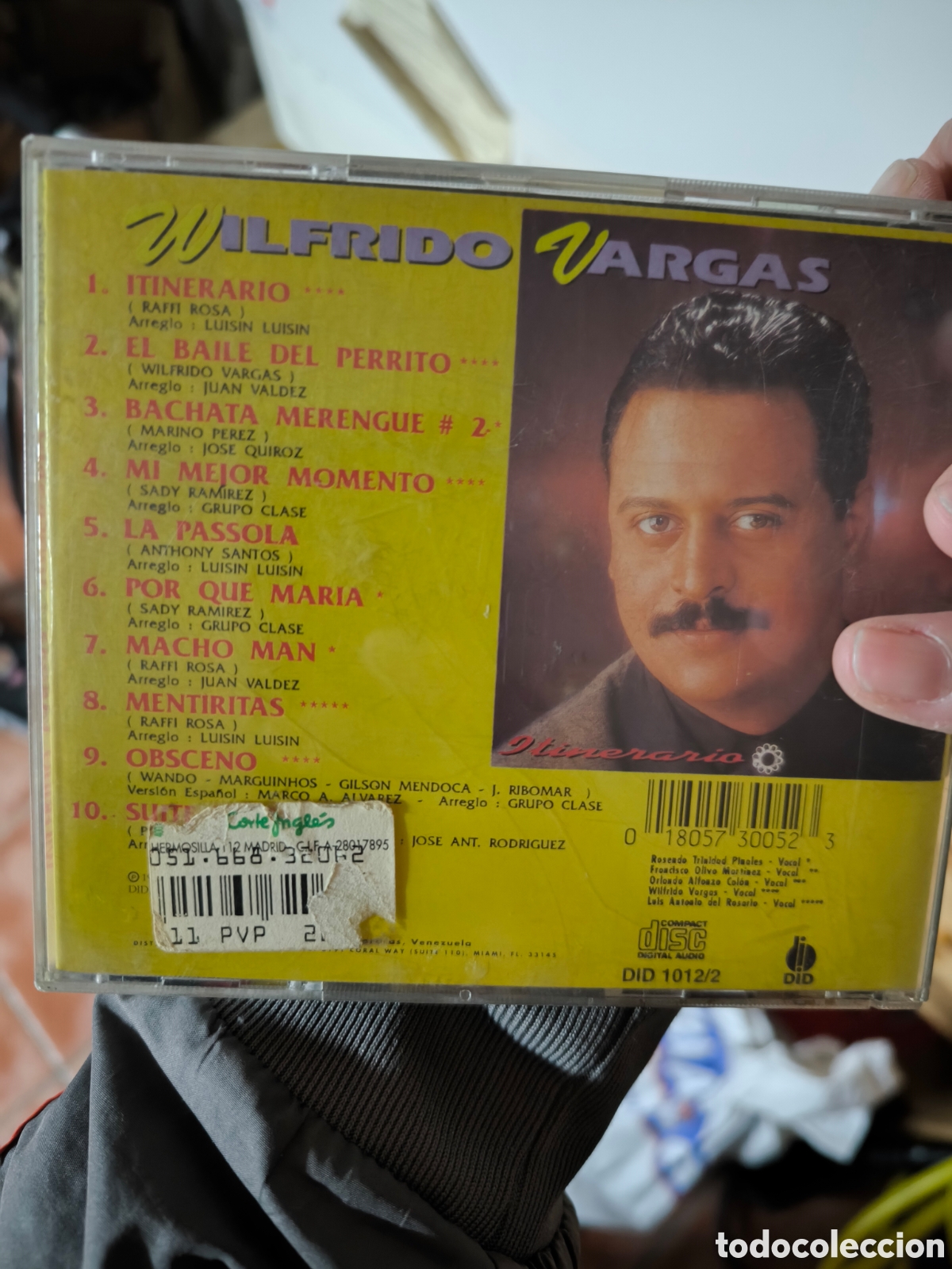 CDs de m&uacute;sica: Cd Wilfrido Vargas album - Foto 2