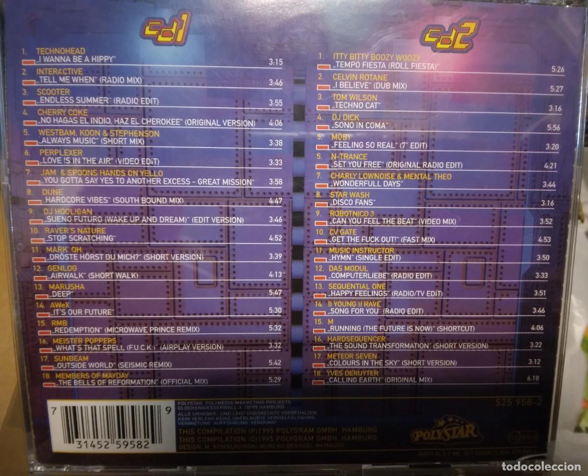 CDs de m&uacute;sica: DOBLE C.D. - TECHNO PARADE 95 - (1995 Polygram Hamburg) - Foto 2