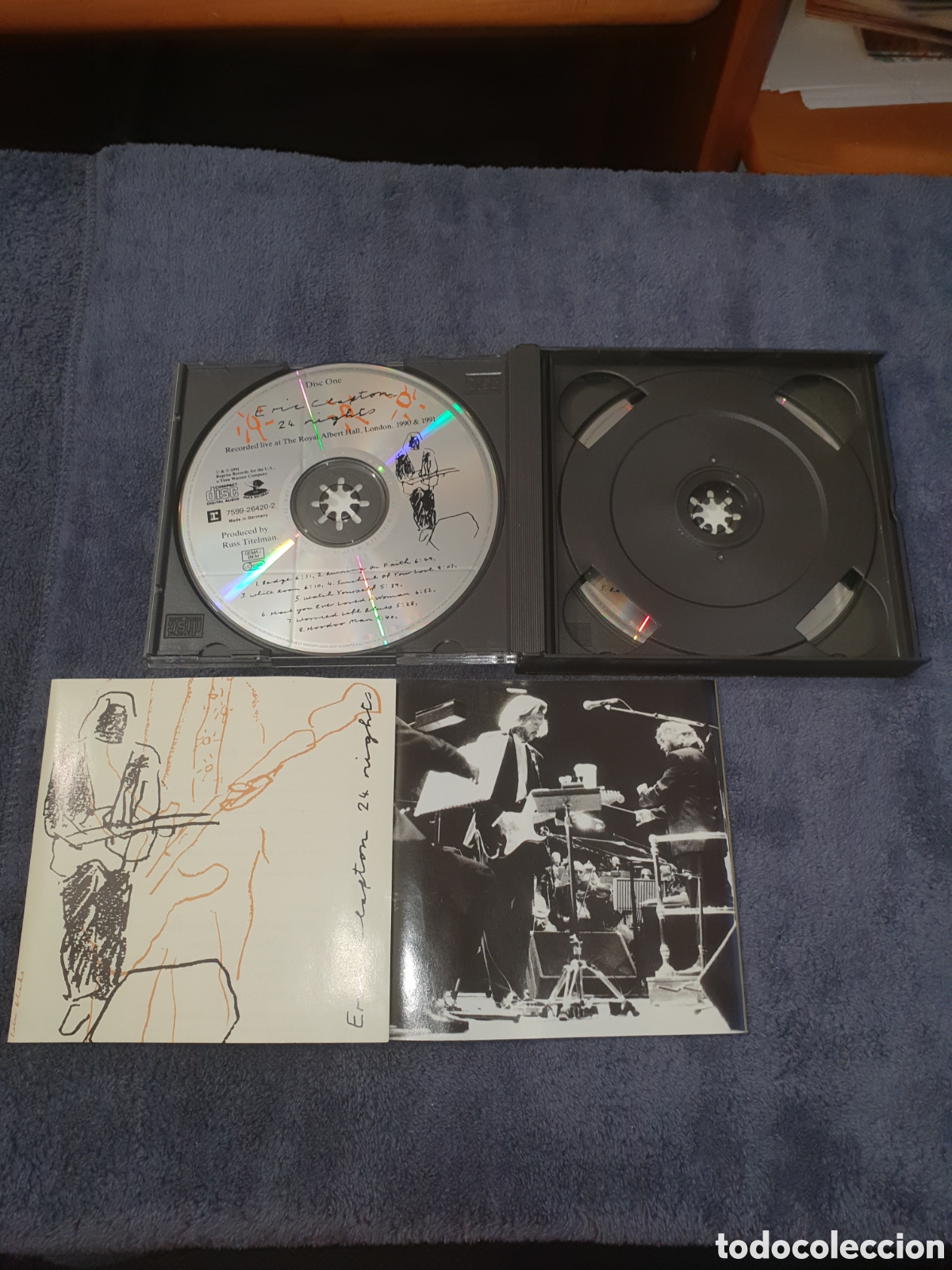 CDs de m&uacute;sica: 32,CD. Dos Cds - Eric Clapton - 24 Nights. - Foto 1