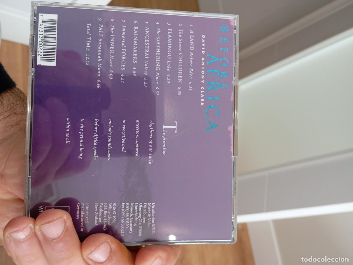 CDs de m&uacute;sica: CD DAVID ANTONY CLARK BEFORE AFRICA COMO NUEVO - Foto 2