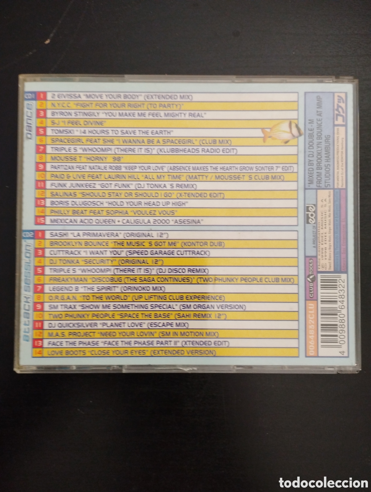 CDs de m&uacute;sica: Dance Attack. 1998. CD, Compilation CD, Mixed. Club Tools &ndash; 0064832 CLU - Foto 6