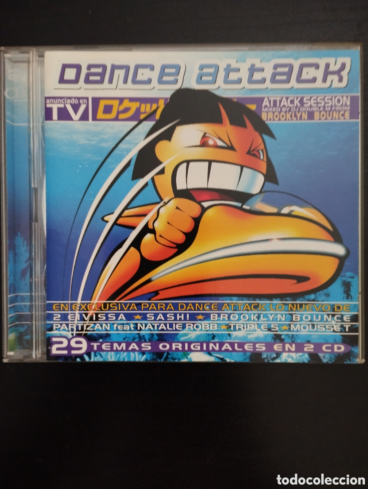 CDs de m&uacute;sica: Dance Attack. 1998. CD, Compilation CD, Mixed. Club Tools &ndash; 0064832 CLU - Foto 1