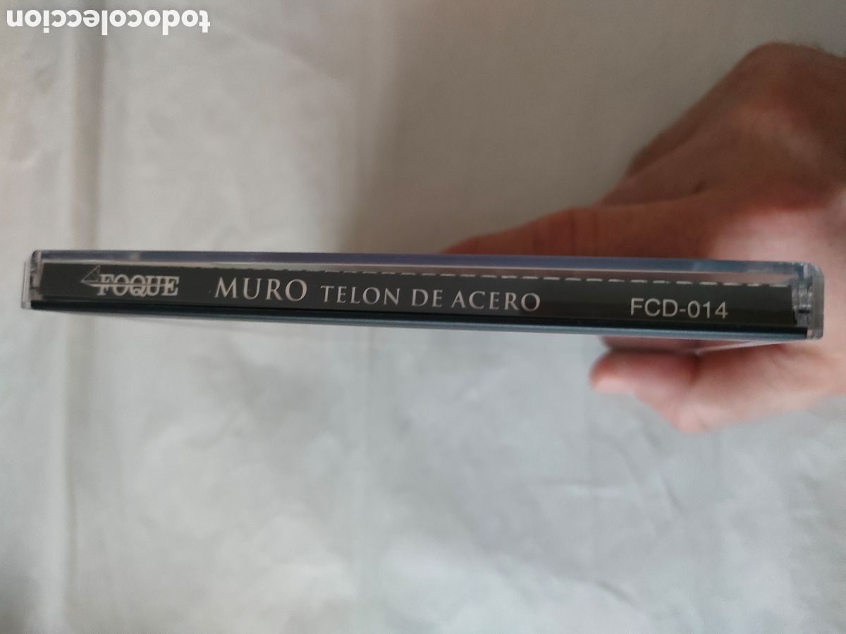 CDs de m&uacute;sica: Muro. Cd Tel&oacute;n de acero. Foque 1999 - Foto 4