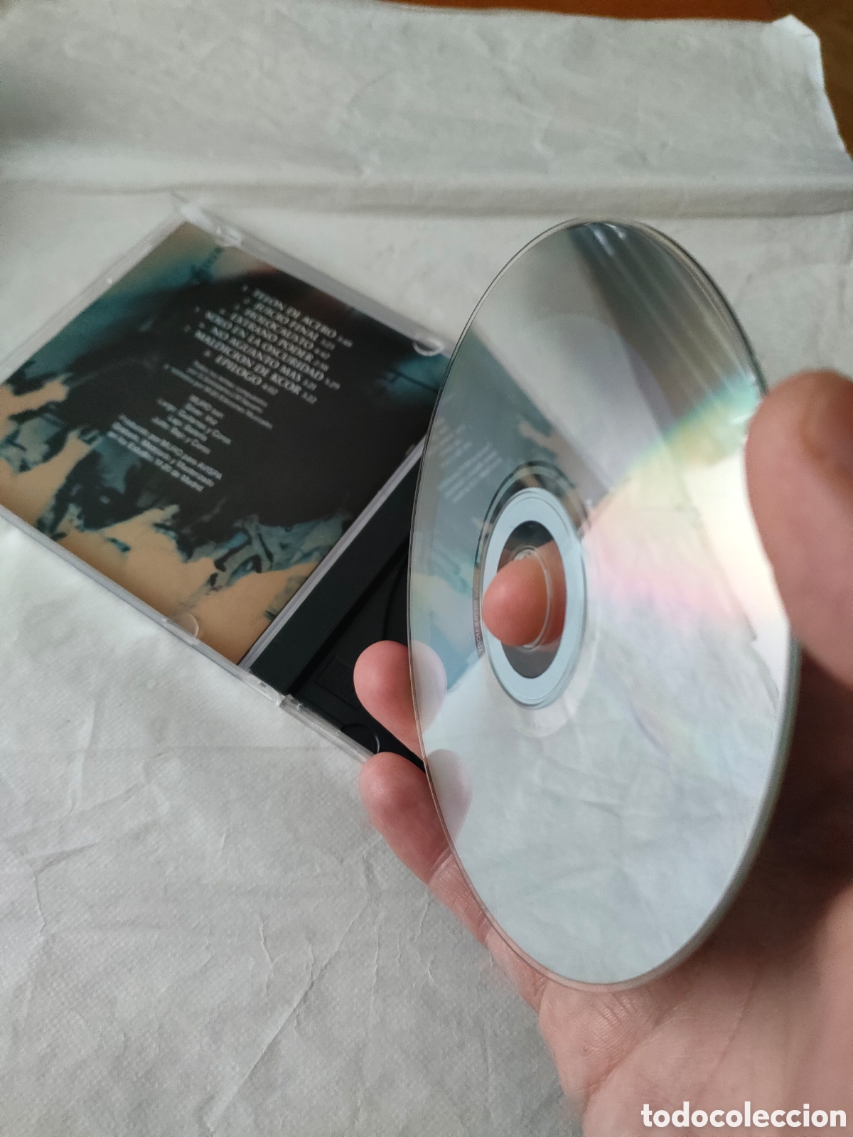 CDs de m&uacute;sica: Muro. Cd Tel&oacute;n de acero. Foque 1999 - Foto 5