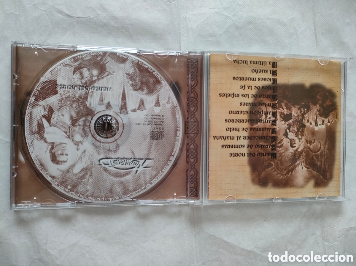 CDs de m&uacute;sica: Northwind. Cd Viento del norte 2001 - Foto 3
